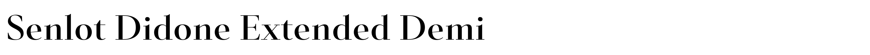 Senlot Didone Extended Demi